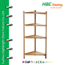 Optical shop bookcase display wooden corner display